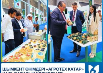 ШЫМКЕНТ ӨНІМДЕРІ — ХАЛЫҚАРАЛЫҚ КӨРМЕДЕ