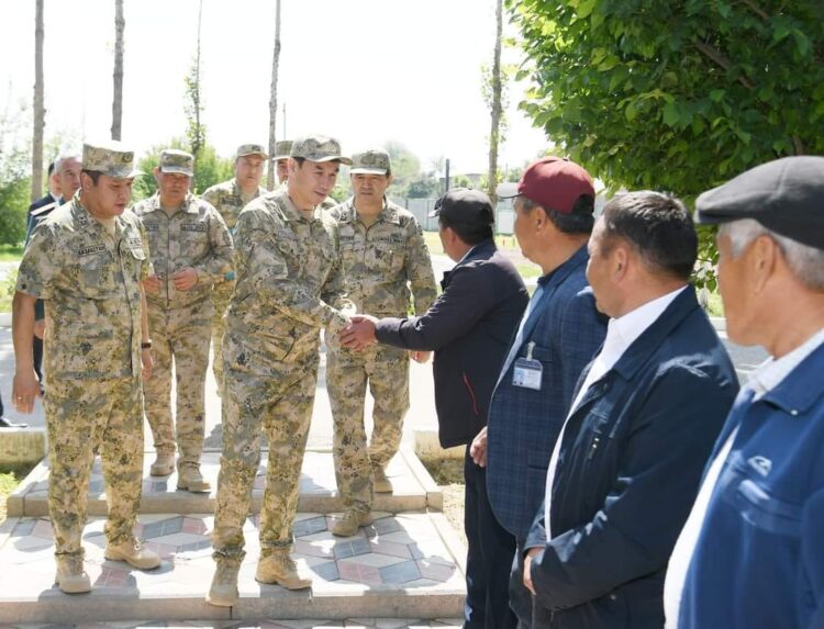 ӨЗБЕКСТАНМЕН ШЕКТЕСЕТІН ШЕКАРА БӨЛІМШЕЛЕРІНІҢ ИНФРАҚҰРЫЛЫМЫ ЖАҚСАРАДЫ