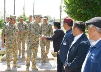 ӨЗБЕКСТАНМЕН ШЕКТЕСЕТІН ШЕКАРА БӨЛІМШЕЛЕРІНІҢ ИНФРАҚҰРЫЛЫМЫ ЖАҚСАРАДЫ