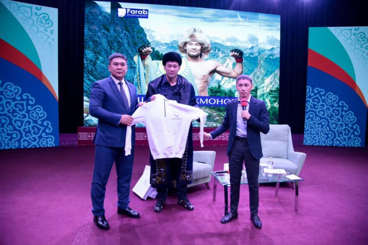 ШАВКАТ РАХМОНОВ ТҮРКІСТАН ЖАСТАРЫМЕН КЕЗДЕСТІ