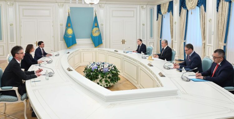 МЕМЛЕКЕТ БАСШЫСЫ ФРАНЦИЯ ПРЕЗИДЕНТІНІҢ АРНАУЛЫ ӨКІЛІ ИЗАБЕЛЬ ДЮМОНДЫ ҚАБЫЛДАДЫ