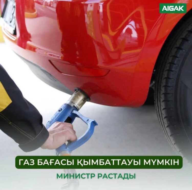 ГАЗ БАҒАСЫ ҚЫМБАТТАУЫ МҮМКІН-ЭНЕРГЕТИКА МИНИСТРІ
