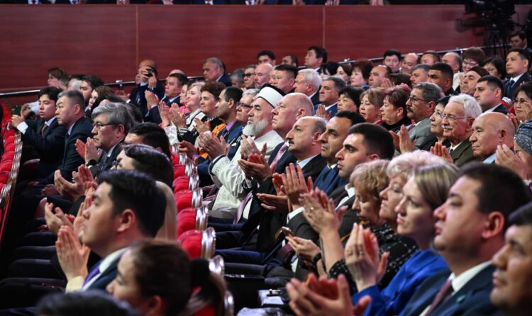 МЕМЛЕКЕТ БАСШЫСЫ ҚАСЫМ-ЖОМАРТ ТОҚАЕВТЫҢ ҚАЗАҚСТАН ХАЛҚЫ АССАМБЛЕЯСЫНЫҢ «ӘДІЛЕТТІ ҚАЗАҚСТАН: БІРЛІК, ТҰРАҚТЫЛЫҚ, ДАМУ» АТТЫ ХХХІІ СЕССИЯСЫНДА СӨЙЛЕГЕН СӨЗІ