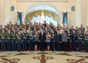 ПРЕЗИДЕНТ МЕМЛЕКЕТТІК НАГРАДАЛАР, ЖОҒАРЫ ӘСКЕРИ ЖӘНЕ АРНАУЛЫ АТАҚТАР, СЫНЫПТЫҚ ШЕНДЕР ТАПСЫРУ РӘСІМІНЕ ҚАТЫСТЫ