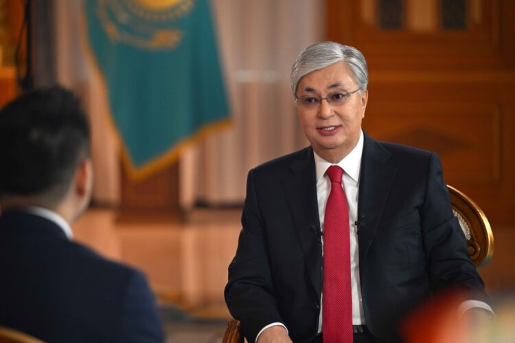 ҚАСЫМ-ЖОМАРТ ТОҚАЕВ ҚЫТАЙ ТЕЛЕАРНАСЫНА БЕРГЕН СҰХБАТЫНАН