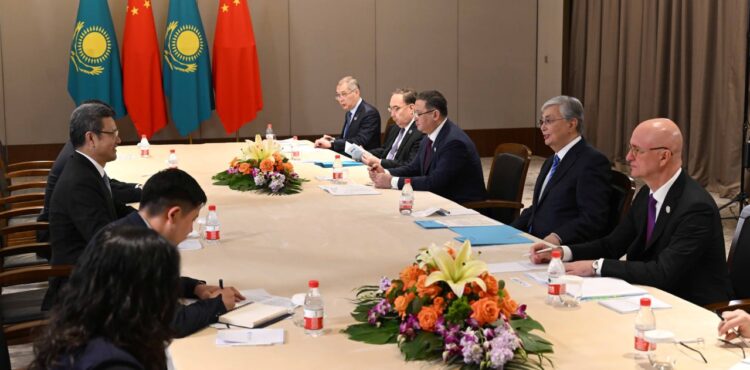 МЕМЛЕКЕТ БАСШЫСЫ STATE POWER INVESTMENT CORPORATION КОМПАНИЯСЫНЫҢ БАСҚАРМА ТӨРАҒАСЫ ЦЯНЬ ЧЖИМИНЬДІ ҚАБЫЛДАДЫ