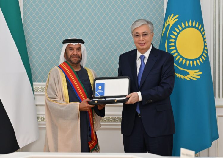 ПРЕЗИДЕНТ ҚАСЫМ-ЖОМАРТ ТОҚАЕВ ШЕЙХ СУРУР БЕН МҰХАММЕД ӘЛ НАХАЯНМЕН КЕЗДЕСТІ