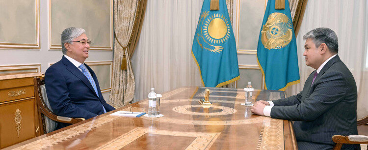 МЕМЛЕКЕТ БАСШЫСЫ ШЫҒЫС ҚАЗАҚСТАН ОБЛЫСЫНЫҢ ӘКІМІ ЕРМЕК КӨШЕРБАЕВТЫ ҚАБЫЛДАДЫ