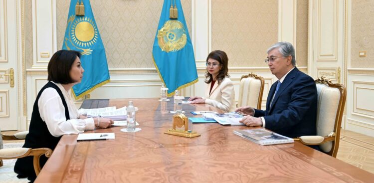 МЕМЛЕКЕТ БАСШЫСЫ БАЛА ҚҰҚЫҚТАРЫ ЖӨНІНДЕГІ УӘКІЛ АРУЖАН САИНДІ ҚАБЫЛДАДЫ