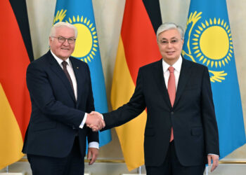 ГЕРМАНИЯНЫҢ ПРЕЗИДЕНТІ ҚАЗАҚСТАНДА