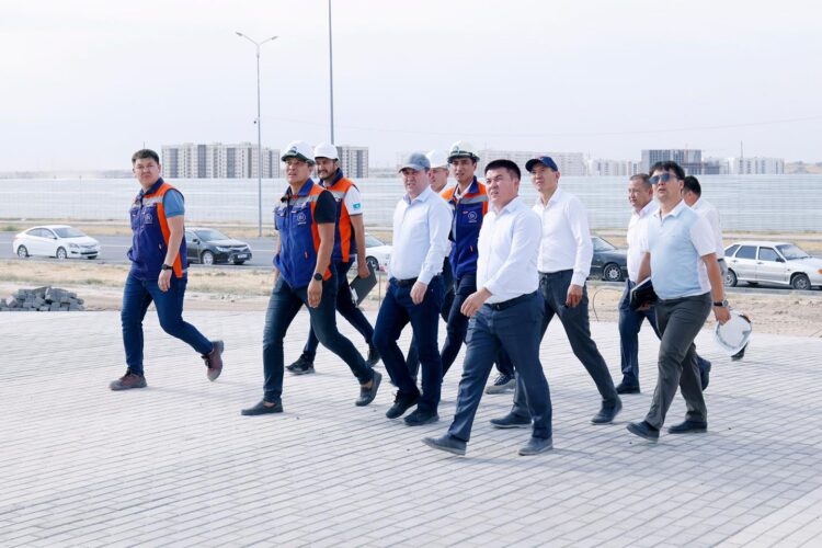 КОНГРЕСС-ХОЛЛ ҒИМАРАТЫНЫҢ ҚҰРЫЛЫСЫ АЯҚТАЛУҒА ЖАҚЫН