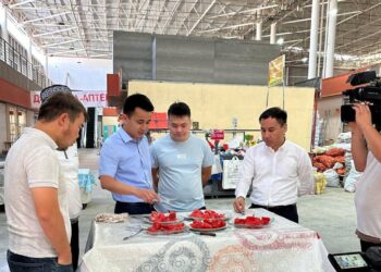 БИОГУМУС ӨНДІРУ ҚОЛҒА АЛЫНДЫ