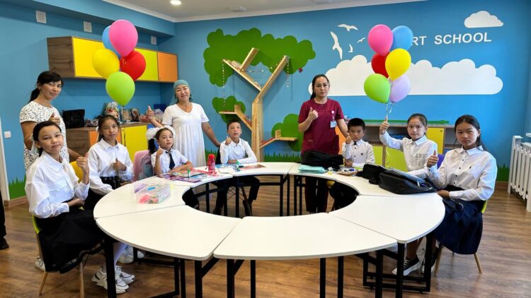 БАЛАЛАР МЕДИЦИНАЛЫҚ ТЕКСЕРІСТЕН ӨТТІ