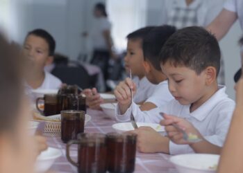 ЖЕКЕМЕНШІК МЕКТЕПТЕРДЕГІ  ОҚУШЫЛАРДЫ  ЫСТЫҚ ТАМАҚПЕН  ҚАМТУ  