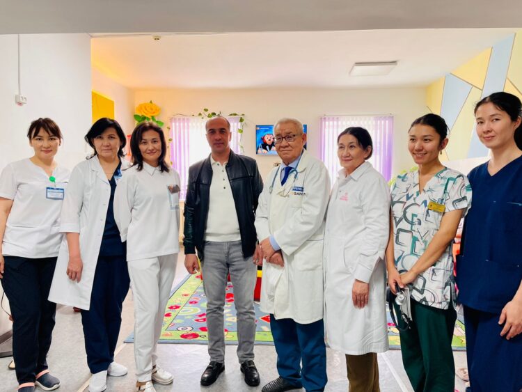 БАЛАЛАР АУРУХАНАСЫНЫҢ ІШІНЕН ОЙЫН АЛАҢДАРЫ АШЫЛДЫ