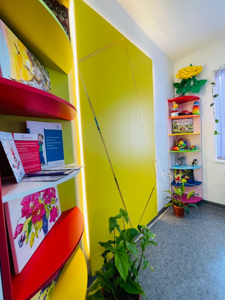 БАЛАЛАР АУРУХАНАСЫНЫҢ ІШІНЕН ОЙЫН АЛАҢДАРЫ АШЫЛДЫ