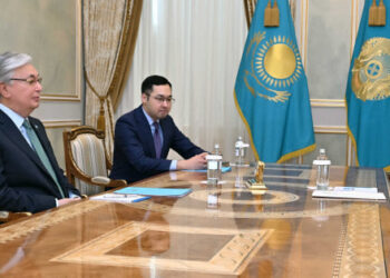 ҚАСЫМ-ЖОМАРТ ТОҚАЕВ ҰЛТТЫҚ ОЛИМПИАДА КОМИТЕТІНІҢ ПРЕЗИДЕНТІ ГЕННАДИЙ ГОЛОВКИНДІ ҚАБЫЛДАДЫ