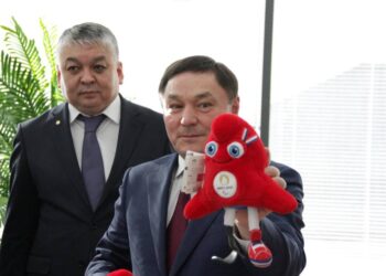 ПАРИЖ ОЛИМПИАДАСЫНЫҢ БОЙТҰМАРЫ АСТАНАДА