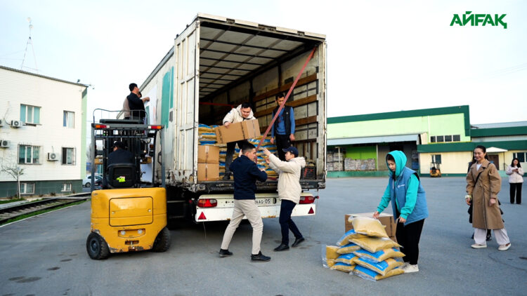 БАТЫСҚА ГУМАНИТАРЛЫҚ КӨМЕК ЖӨНЕЛТІЛДІ