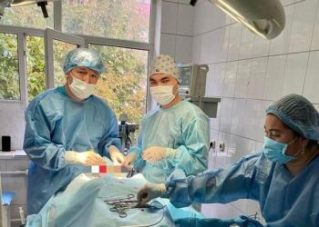 ТІС АУРУЫ АСҚЫНҒАН НАУҚАСҚА МӘМС ЕСЕБІНЕН КҮРДЕЛІ ОТА ЖАСАЛДЫ