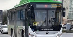 ШЫМКЕНТТЕ АВТОБУСТА ТЕГІН ЖҮРЕТІН ЖОЛАУШЫЛАР ҚАТАРЫ АРТАДЫ