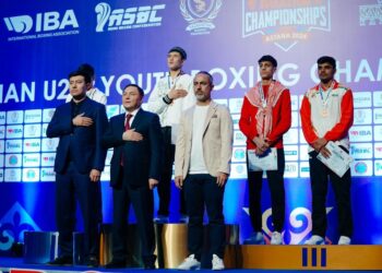 БОКСТАН ЖАСТАР ҚҰРАМАСЫ АЗИЯ ЧЕМПИОНАТЫНДА 11 АЛТЫН ИЕЛЕНДІ