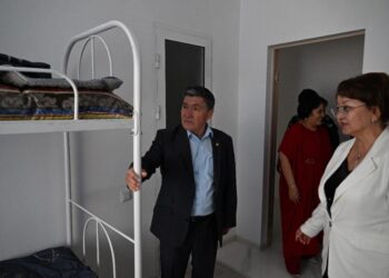 ӨЗБЕКӘЛІ ЖӘНІБЕКОВ АТЫНДАҒЫ ОҚПУ-ДА ЖАҢА СТУДЕНТТЕР ҮЙІ ПАЙДАЛАНУҒА БЕРІЛДІ