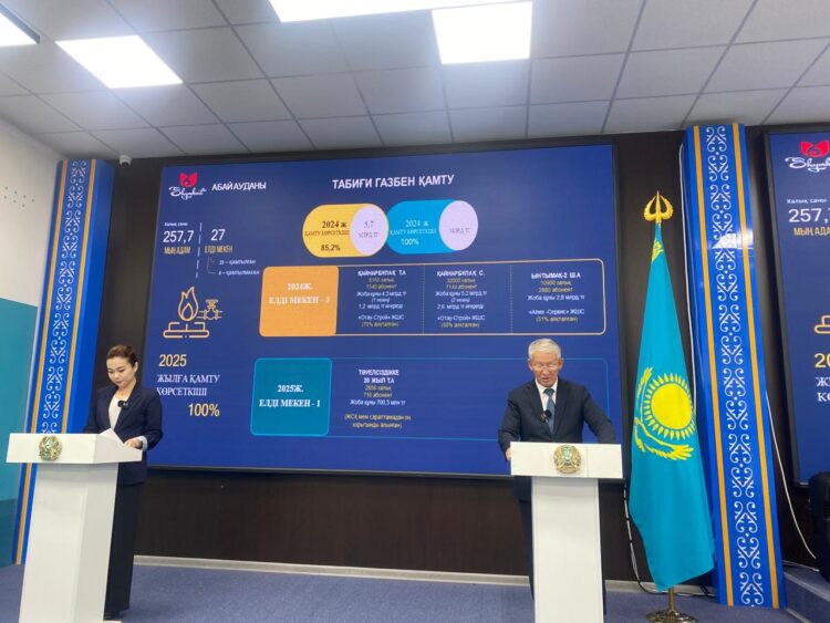 АБАЙ АУДАНЫНДА 86 КӨШЕ ЖАРЫҚТАНДЫРЫЛАДЫ