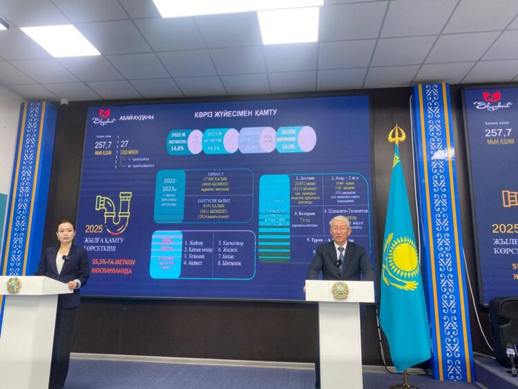 АБАЙ АУДАНЫНДА 86 КӨШЕ ЖАРЫҚТАНДЫРЫЛАДЫ