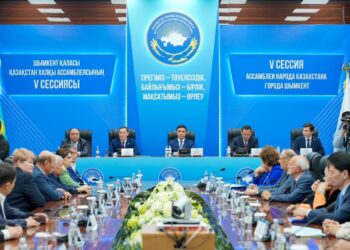 ҚАЛАЛЫҚ ҚАЗАҚСТАН ХАЛҚЫ АССАМБЛЕЯСЫНЫҢ V СЕССИЯСЫ