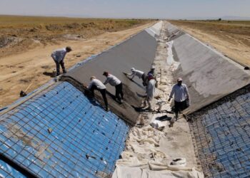 АУҚЫМДЫ ҚҰРЫЛЫС: ТҮРКІСТАН ОБЛЫСЫНДА 68 МЛН ТЕКШЕ МЕТР СУ ЖИНАЙТЫН ЖАҢА СУ ҚОЙМАСЫ САЛЫНЫП ЖАТЫР