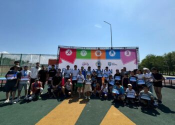 АЛМАТЫДА ОЛИМПИАДАҒА ҚАТЫСУШЫЛАРДЫ ҚОЛДАУ МАҚСАТЫНДА ЖАСТАР СПАРТАКИАДАСЫ ӨТТІ