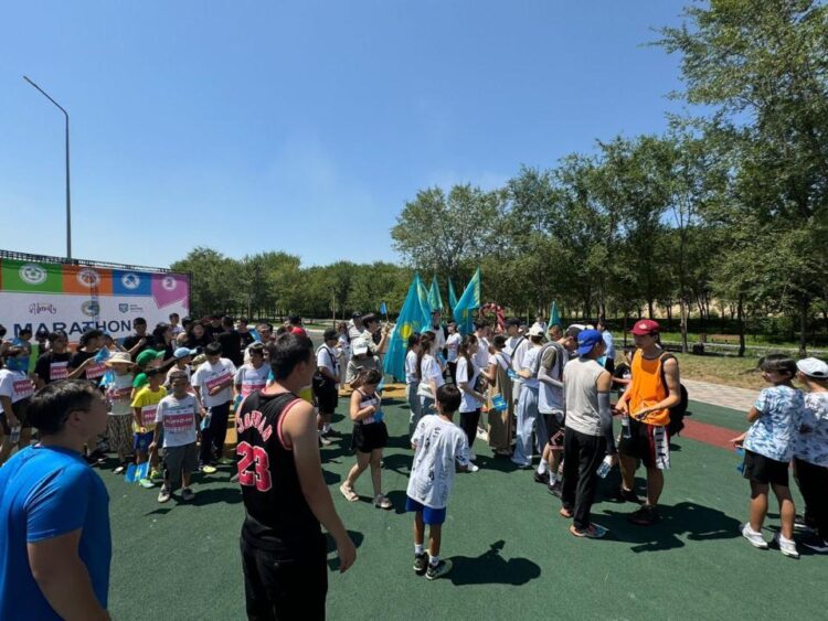 АЛМАТЫДА ОЛИМПИАДАҒА ҚАТЫСУШЫЛАРДЫ ҚОЛДАУ МАҚСАТЫНДА ЖАСТАР СПАРТАКИАДАСЫ ӨТТІ