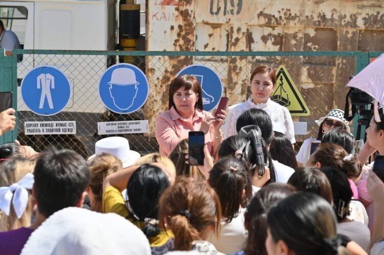 ТҰРҒЫНДАР ҚҰРЫЛЫС НЫСАНДАРЫМЕН ТАНЫСТЫ