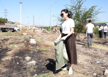 БАДАМ ӨЗЕНІНІҢ БОЙЫ ТАЗАРТЫЛДЫ