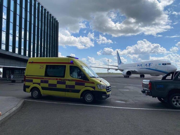 ЕЛІМІЗДІҢ ІРІ ӘУЕЖАЙЛАРЫНДА МАЙМЫЛ ШЕШЕГІ ЖАҒДАЙЫНА ДЕН ҚОЮ БОЙЫНША ЖАТТЫҒУЛАР ӨТКІЗІЛДІ