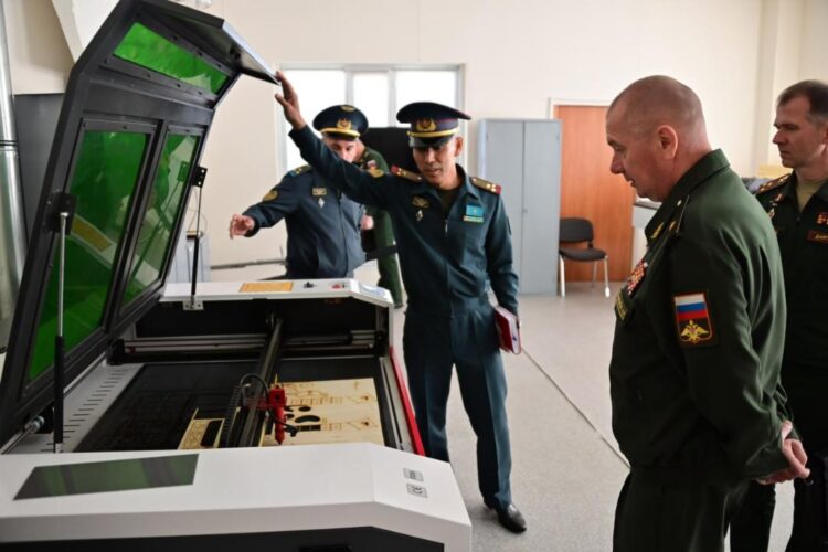 АСТАНАҒА РЕСЕЙДЕН ӘСКЕРИ ТОПОГРАФТАР КЕЛДІ