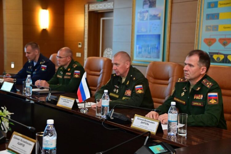 АСТАНАҒА РЕСЕЙДЕН ӘСКЕРИ ТОПОГРАФТАР КЕЛДІ