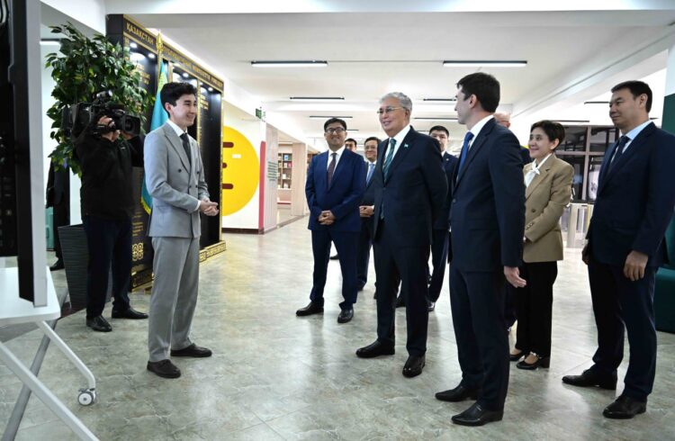 МЕМЛЕКЕТ БАСШЫСЫ «БІЛІМ-ИННОВАЦИЯ» ЛИЦЕЙ-ИНТЕРНАТЫНДА БОЛДЫ