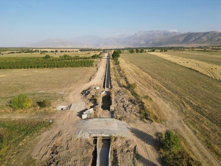 ТҮРКІСТАН ОБЛЫСЫНДА ЖАЛПЫ ҰЗЫНДЫҒЫ 125 ШАҚЫРЫМНАН АСАТЫН 13 КАНАЛ РЕКОНСТРУКЦИЯДАН ӨТУДЕ