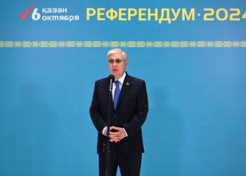 ПРЕЗИДЕНТ РЕСПУБЛИКАЛЫҚ РЕФЕРЕНДУМДА ДАУЫС БЕРДІ