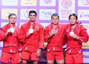 АРМИЯ СПОРТШЫСЫ САМБОДАН ӘЛЕМ ЧЕМПИОНАТЫНЫҢ ҚОЛА ЖҮЛДЕГЕРІ АТАНДЫ