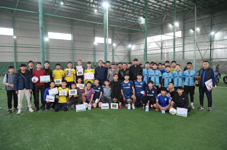 КІШІ ФУТБОЛДАН ЖАСТАР АРАСЫНДА ТАРТЫСТЫ ТУРНИР ӨТТІ