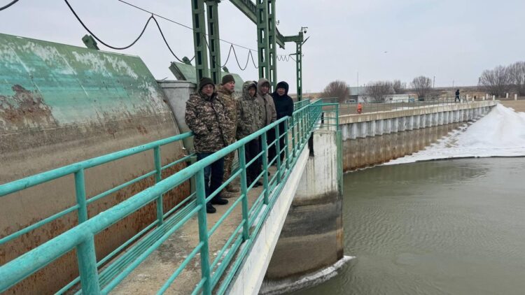 ТЖМ СУ ТАСҚЫНЫ ҚАУПІ БАР УЧАСКЕЛЕРГЕ МОНИТОРИНГ ЖҮРГІЗУДЕ