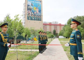 АСТАНАДА «ҰЛТТЫҚ ҰЛАН — ЕЛ АЙБЫНЫ» ПАТРИОТТЫҚ МҰРАЛЫ АШЫЛДЫ