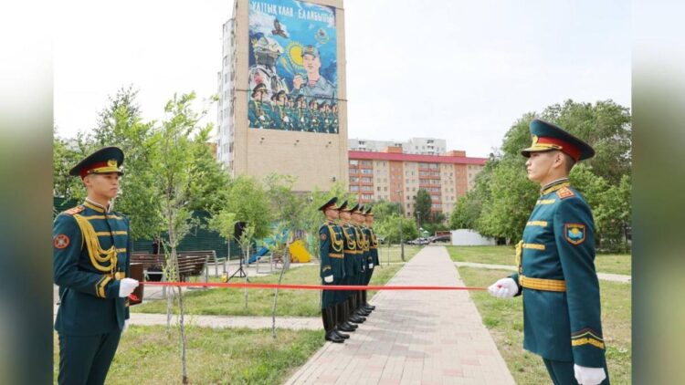 АСТАНАДА «ҰЛТТЫҚ ҰЛАН — ЕЛ АЙБЫНЫ» ПАТРИОТТЫҚ МҰРАЛЫ АШЫЛДЫ