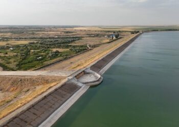 СОЗАҚ АУДАНЫНА ШУ ӨЗЕНІ АРҚЫЛЫ 1,5 МЛРД ТЕКШЕ МЕТРДЕН АСТАМ СУ ЖІБЕРІЛДІ
