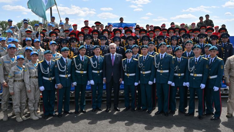 МЕМЛЕКЕТ БАСШЫСЫ XI «АЙБЫН» ХАЛЫҚАРАЛЫҚ ӘСКЕРИ-ПАТРИОТТЫҚ ЖАСТАР ЖИЫНЫНА ҚАТЫСТЫ