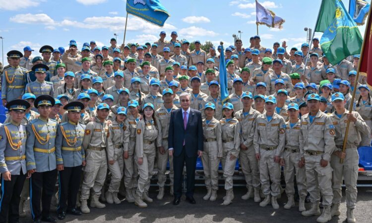 МЕМЛЕКЕТ БАСШЫСЫ XI «АЙБЫН» ХАЛЫҚАРАЛЫҚ ӘСКЕРИ-ПАТРИОТТЫҚ ЖАСТАР ЖИЫНЫНА ҚАТЫСТЫ