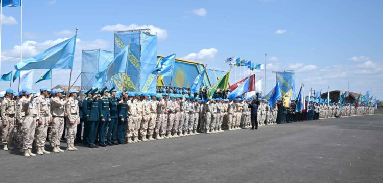 МЕМЛЕКЕТ БАСШЫСЫ XI «АЙБЫН» ХАЛЫҚАРАЛЫҚ ӘСКЕРИ-ПАТРИОТТЫҚ ЖАСТАР ЖИЫНЫНА ҚАТЫСТЫ